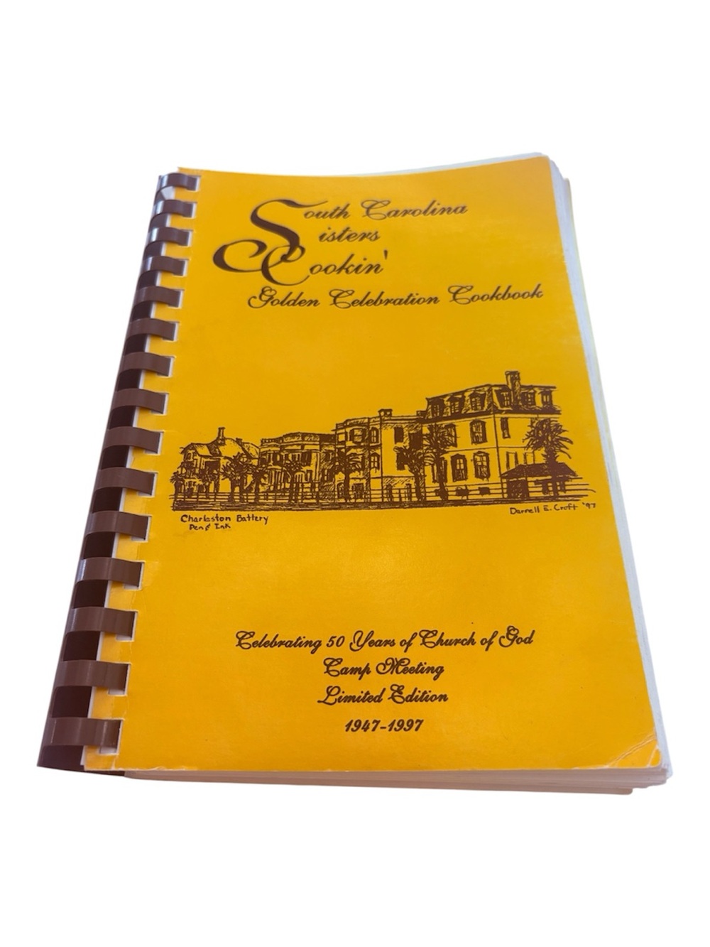 Vintage Cookbook From Charleston, South Carolina